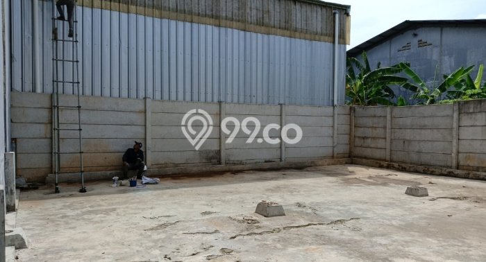 Disewakan Gudang komersial di Gunung Sindur luas bangunan 288m2 Disewakan Gudang komersial di Gunung Sindur luas bangunan 288m2