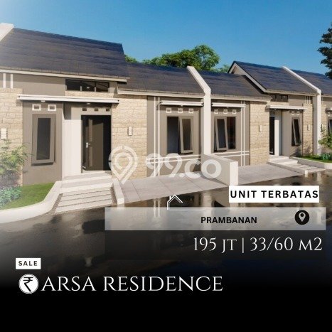 PROPERTI UNGGULAN! Rumah Premium area Kalasan, LT 60m² Bangunan 33m² PROPERTI UNGGULAN! Rumah Premium area Kalasan, LT 60m² Bangunan 33m²