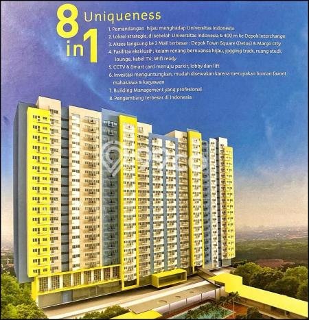 Apartemen Ready di , 0 KT, Luas 30m2m² Apartemen Ready di , 0 KT, Luas 30m2m²