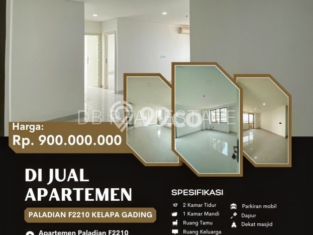 HOT UNIT! Apartemen Kawasan Kelapa Gading, 2 KT, Luas 87m² HOT UNIT! Apartemen Kawasan Kelapa Gading, 2 KT, Luas 87m²
