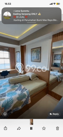 Apartemen Strategis 34m2 di Alam Sutera Tangerang 0 Bedroom Apartemen Strategis 34m2 di Alam Sutera Tangerang 0 Bedroom
