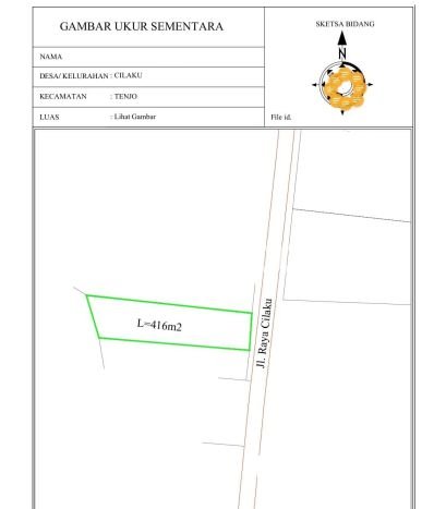 Jarang Ada! Tanah di Tenjo Punya Luas 416m2 SHM Jarang Ada! Tanah di Tenjo Punya Luas 416m2 SHM