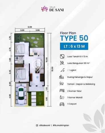 Dijual Ruko di Medan Marelan Medan LT 60m2 / LB 105m2 Dijual Ruko di Medan Marelan Medan LT 60m2 / LB 105m2