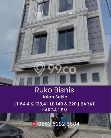 Ruko Dijual di Medan Petisah LT 64m2, LB 140m2 Solusi Investasi Cerdas Ruko Dijual di Medan Petisah LT 64m2, LB 140m2 Solusi Investasi Cerdas