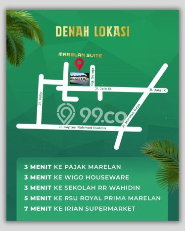 Rumah LB 84m² Dekat dengan Akses Transportasi, Medan - Lokasi Strategis Rumah LB 84m² Dekat dengan Akses Transportasi, Medan - Lokasi Strategis