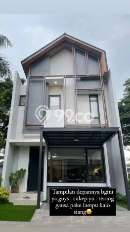Hunian Cantik Modern Lb 92m2 di BSD, Tangerang Selatan Hunian Cantik Modern Lb 92m2 di BSD, Tangerang Selatan