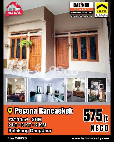 Jual Rumah Bagus Siap Huni LB 114m2 di Rancaekek, Bandung Jual Rumah Bagus Siap Huni LB 114m2 di Rancaekek, Bandung