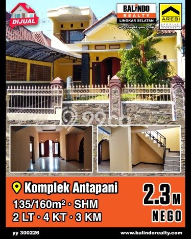 Hunian Cantik Modern Lb 160m2 di Antapani, Bandung Hunian Cantik Modern Lb 160m2 di Antapani, Bandung
