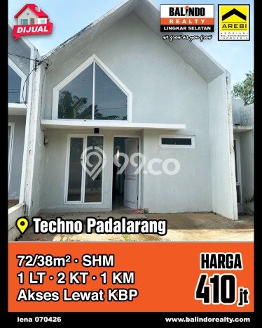 Jual Rumah Murah Meriah Padalarang Punya 2 Kamar & LT 72m2 Jual Rumah Murah Meriah Padalarang Punya 2 Kamar & LT 72m2