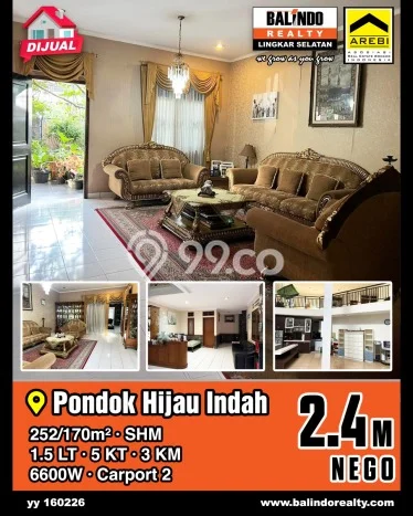 Rumah Strategis Modern Lb 170m2 di Cidadap, Bandung Rumah Strategis Modern Lb 170m2 di Cidadap, Bandung
