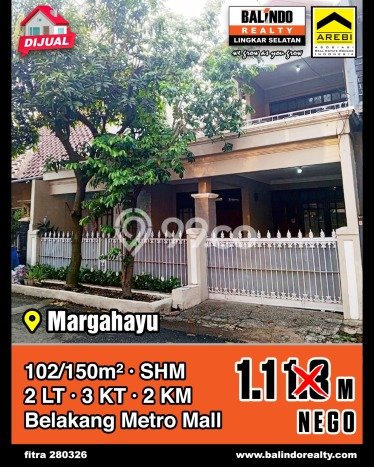 Dijual Rumah Minimalis Bagus Punya 3 KT di Margahayu Bandung SHM Dijual Rumah Minimalis Bagus Punya 3 KT di Margahayu Bandung SHM