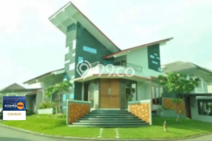 Rumah Elit Modern Siap Huni di Cibubur Bogor Rumah Elit Modern Siap Huni di Cibubur Bogor
