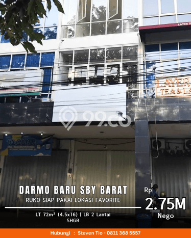 Paling Diincar! Ruko Dijual di Sukomanunggal Harga Kompetitif Paling Diincar! Ruko Dijual di Sukomanunggal Harga Kompetitif
