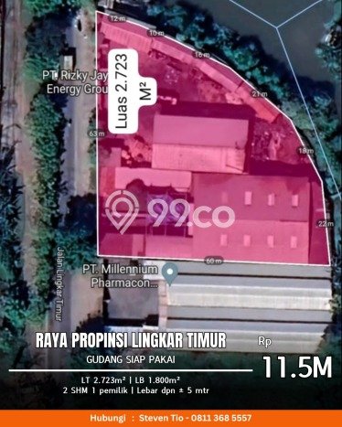 Gudang Paling Dicari LB 1800m2 Dijual di Sidoarjo Gudang Paling Dicari LB 1800m2 Dijual di Sidoarjo