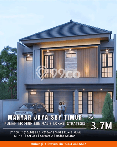 Hunian Super Elit dengan Akses Paling Strategis di Manyar, Surabaya Hunian Super Elit dengan Akses Paling Strategis di Manyar, Surabaya