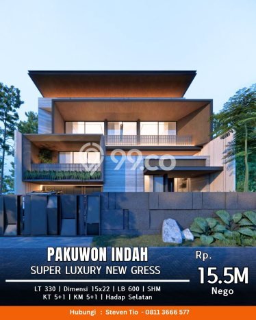 Dijual Hunian Mewah dengan Fasilitas Sekitar Komplit di Wiyung, Surabaya Dijual Hunian Mewah dengan Fasilitas Sekitar Komplit di Wiyung, Surabaya