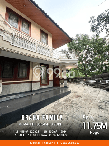 HOT LISTING! Rumah Siap Huni lokasi Wiyung, Surabaya, LT 450m2m² Bangunan 500m2m² HOT LISTING! Rumah Siap Huni lokasi Wiyung, Surabaya, LT 450m2m² Bangunan 500m2m²