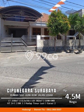 Rumah Elit LB 182m2 Siap Pakai Desain Elegan di Surabaya Kota, Surabaya Rumah Elit LB 182m2 Siap Pakai Desain Elegan di Surabaya Kota, Surabaya