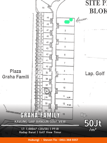 Jual Tanah di Wiyung, Luas 1000m2m², Lokasi Potensial Jual Tanah di Wiyung, Luas 1000m2m², Lokasi Potensial