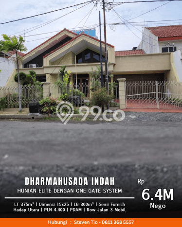 Hunian Elit LB 300m2 Siap Pakai Desain Elegan di Dharma Husada, Surabaya Hunian Elit LB 300m2 Siap Pakai Desain Elegan di Dharma Husada, Surabaya
