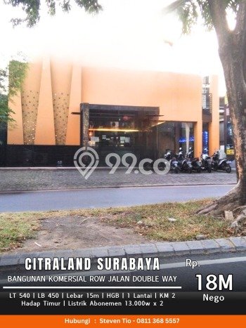 AREA BISNIS! Komersial di Wiyung, Luas 450m2m², Jalan Utama, Strategis AREA BISNIS! Komersial di Wiyung, Luas 450m2m², Jalan Utama, Strategis