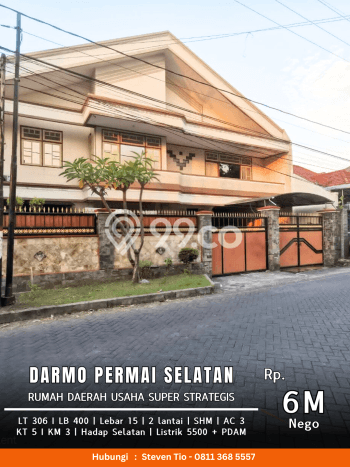 Hunian Asri LT 306m2m² Akses Strategis di , Surabaya Hunian Asri LT 306m2m² Akses Strategis di , Surabaya