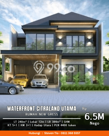 Hunian Elit LB 348m2 Siap Huni Desain Elegan di Citraland, Surabaya Hunian Elit LB 348m2 Siap Huni Desain Elegan di Citraland, Surabaya