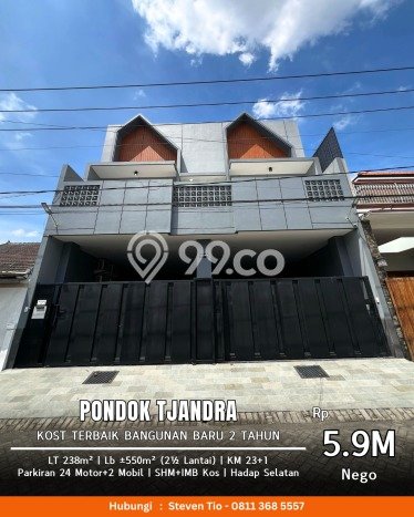 Kost Dijual Lokasi Waru, Sidoarjo, Spesifikasi 24 Kamar Tidur dan Luas 550m2 Kost Dijual Lokasi Waru, Sidoarjo, Spesifikasi 24 Kamar Tidur dan Luas 550m2