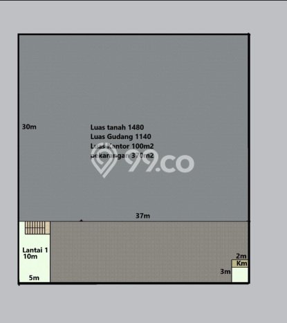 Unit Gudang Dijual di Ngaliyan Semarang Luas Bangunan 1140m2 Unit Gudang Dijual di Ngaliyan Semarang Luas Bangunan 1140m2