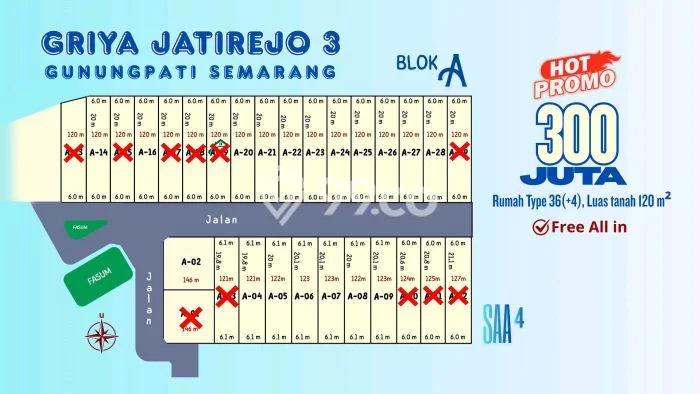 Jual Rumah Murah Meriah Semarang Selatan Punya 2 KT & LT 120m2 Jual Rumah Murah Meriah Semarang Selatan Punya 2 KT & LT 120m2