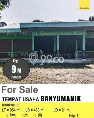 Area Ramai! Komersial Dijual di Banyumanik untuk Bisnis Luas Bangunan 480m2 Area Ramai! Komersial Dijual di Banyumanik untuk Bisnis Luas Bangunan 480m2