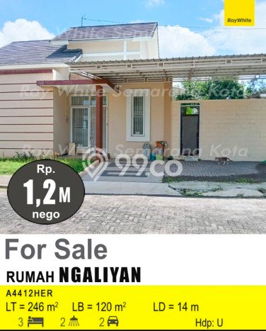 Jual Rumah Favorit Siap Huni LB 120m2 di Mijen, Semarang Jual Rumah Favorit Siap Huni LB 120m2 di Mijen, Semarang