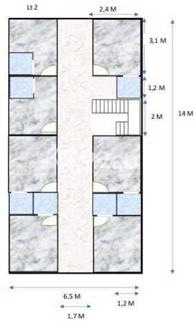 Kost Dijual di Polowijen dengan 13 KT dan Luas 208m2 Kost Dijual di Polowijen dengan 13 KT dan Luas 208m2