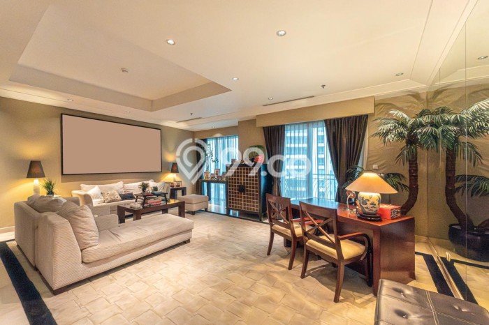 Sewa Hunian Apartemen Strategis di Kebayoran Baru, 2 Bedroom, Luas 209m2m² Sewa Hunian Apartemen Strategis di Kebayoran Baru, 2 Bedroom, Luas 209m2m²