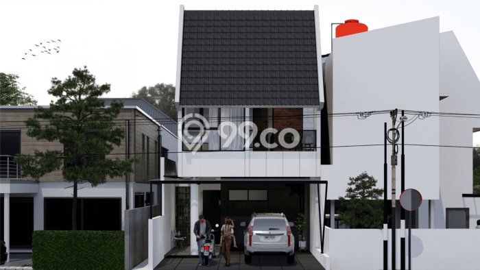 Rumah Modern 3 KT LT 93m2 di Buah Batu Rumah Modern 3 KT LT 93m2 di Buah Batu