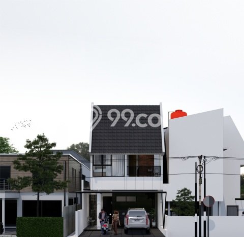Hunian Cantik Modern Lb 56m2 di Mandalajati, Bandung Hunian Cantik Modern Lb 56m2 di Mandalajati, Bandung