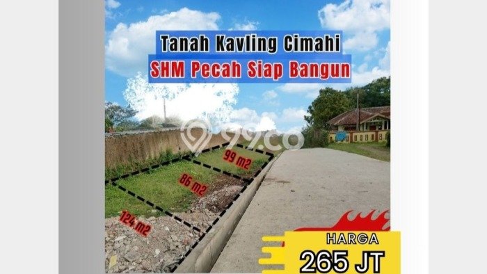 Tanah Kavling Dijual di Cihanjuang, Bandung dengan Luas Tanah 86m2 Tanah Kavling Dijual di Cihanjuang, Bandung dengan Luas Tanah 86m2