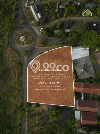 Tanah Kosong Dijual di Pasuruan dengan Area 1900m2 Tanah Kosong Dijual di Pasuruan dengan Area 1900m2
