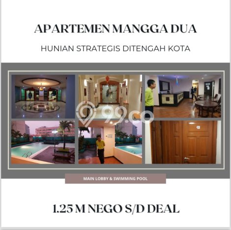 Dijual Apartemen 3 KT & 2 KM di Jakarta Barat Area Strategis Dijual Apartemen 3 KT & 2 KM di Jakarta Barat Area Strategis