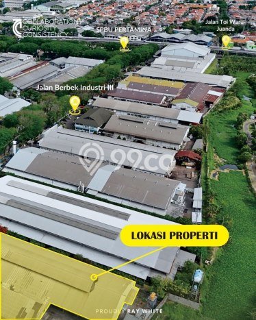 Gudang disewakan di Waru Sidoarjo dengan luas bangunan 2m2 Gudang disewakan di Waru Sidoarjo dengan luas bangunan 2m2