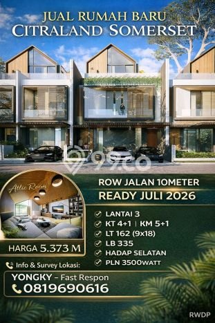 Ready to Use! Premium House LT 144m2 Desain Elegan di Pakuwon Indah Ready to Use! Premium House LT 144m2 Desain Elegan di Pakuwon Indah