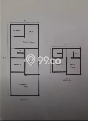 Rumah 3 KT 2 KM LT 90m2m², Luas Bangunan 100m2m² di Medan Denai, Medan Rumah 3 KT 2 KM LT 90m2m², Luas Bangunan 100m2m² di Medan Denai, Medan