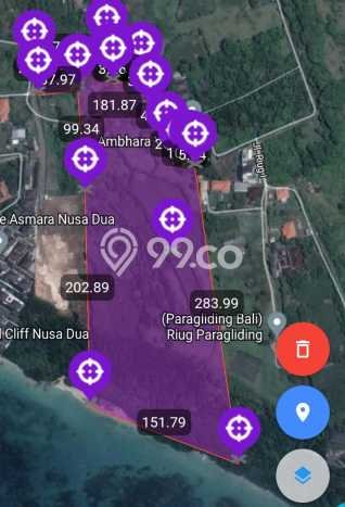 Kavling Tanah untuk Dijual di Nusa Dua, Badung, Luas 40799m2 Kavling Tanah untuk Dijual di Nusa Dua, Badung, Luas 40799m2