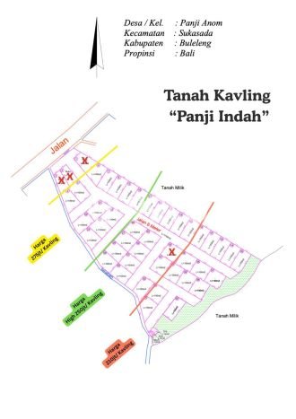 Tanah Dijual di Buleleng Seluas 100m2 Strategis Tanah Dijual di Buleleng Seluas 100m2 Strategis