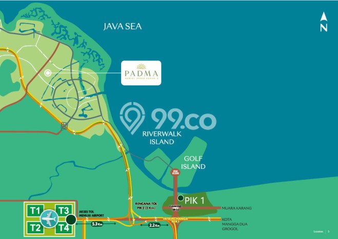 Tanah Dijual Lokasi Strategis di Jakarta Utara dengan Luas 525m2 Tanah Dijual Lokasi Strategis di Jakarta Utara dengan Luas 525m2