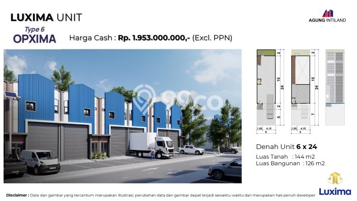Dijual! Gudang di Tanggerang Banjar LT 360m2 / LB 360m2 Kawasan Strategis Dijual! Gudang di Tanggerang Banjar LT 360m2 / LB 360m2 Kawasan Strategis