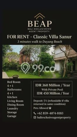 SEWA TERBAIK! Vila Kawasan , Area 0m2m², Lingkungan Nyaman SEWA TERBAIK! Vila Kawasan , Area 0m2m², Lingkungan Nyaman