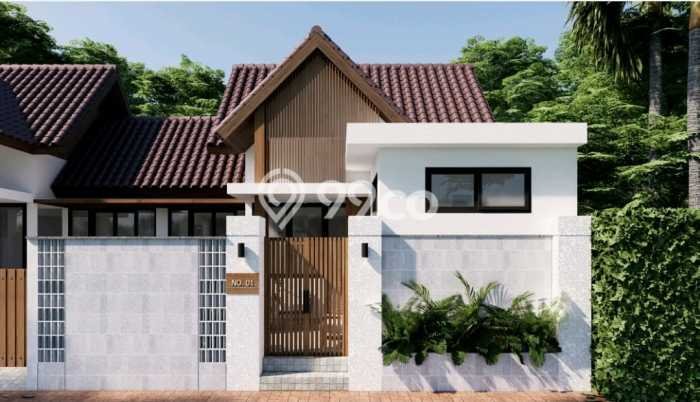 Vila Kawasan , Ukuran 80m2m², Akses ke transportasi umum Vila Kawasan , Ukuran 80m2m², Akses ke transportasi umum