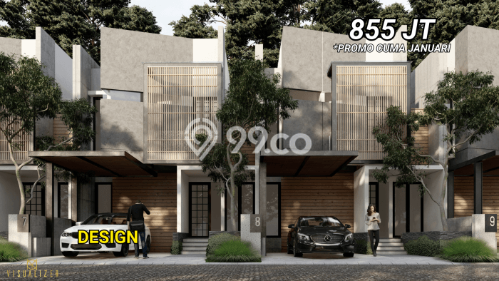 Vila Tenang di Junrejo, Luas 68m2m², View Menarik sekitar Vila Tenang di Junrejo, Luas 68m2m², View Menarik sekitar