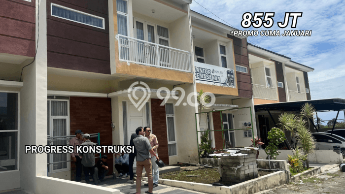 Vila Tenang di Junrejo, Luas 68m2m², View Menarik sekitar Vila Tenang di Junrejo, Luas 68m2m², View Menarik sekitar